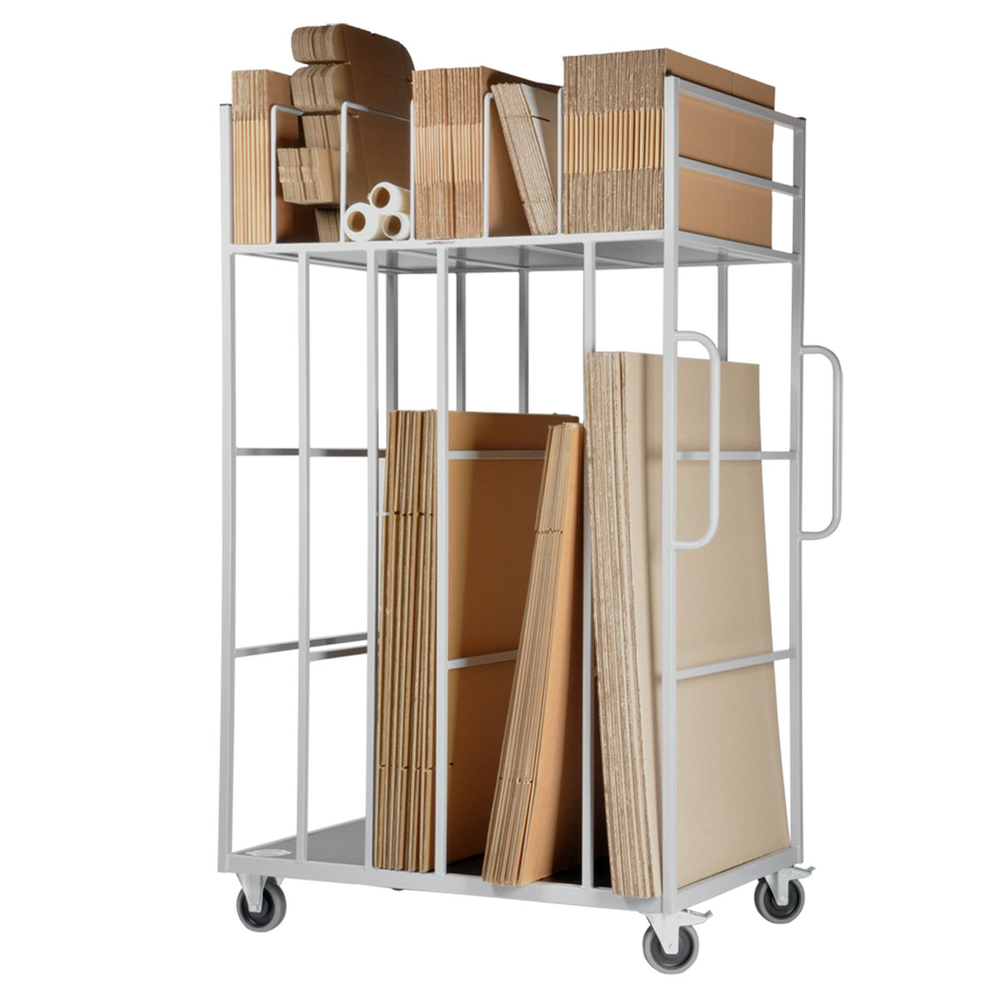 Chariot, roll à cartons MATADOR capacité 150 kg - 15460