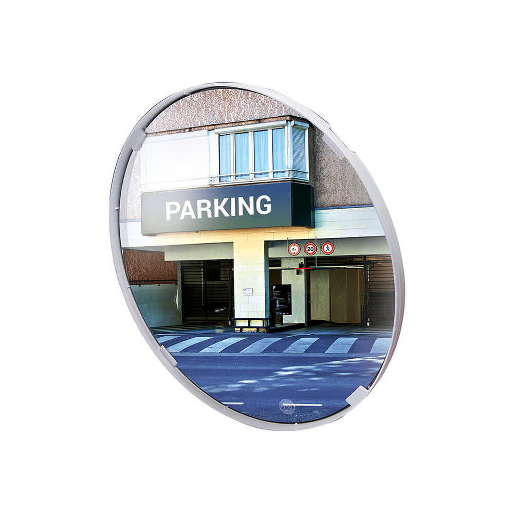 Miroir multi-usages cadre blanc Optique Ø800mm VIALUX - 918