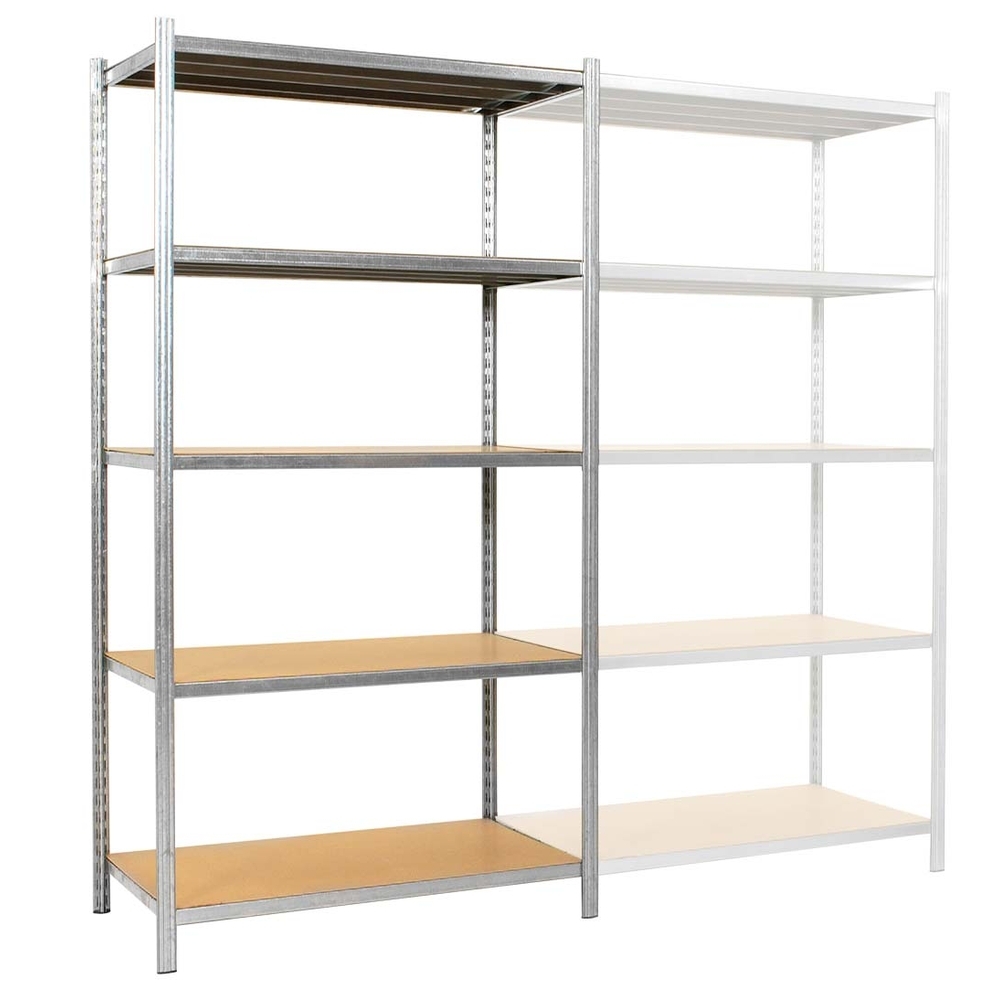 Rayonnage Epsiline - Kit départ galvanisé 2000x1250x500mm 5 niv - MANORGA - ZSRAYTUB12505ED01