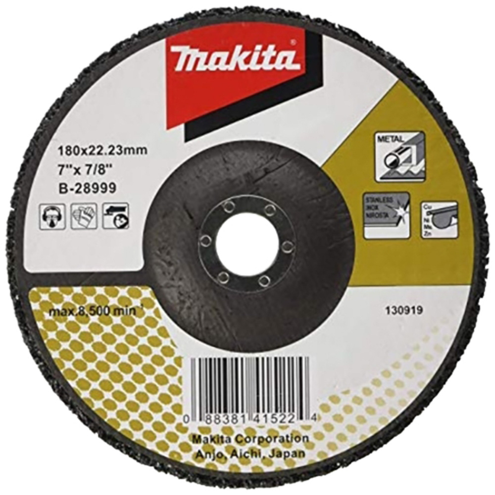 DISQUE DE DECAPAGE NOIR 180 MAKITA - B28999