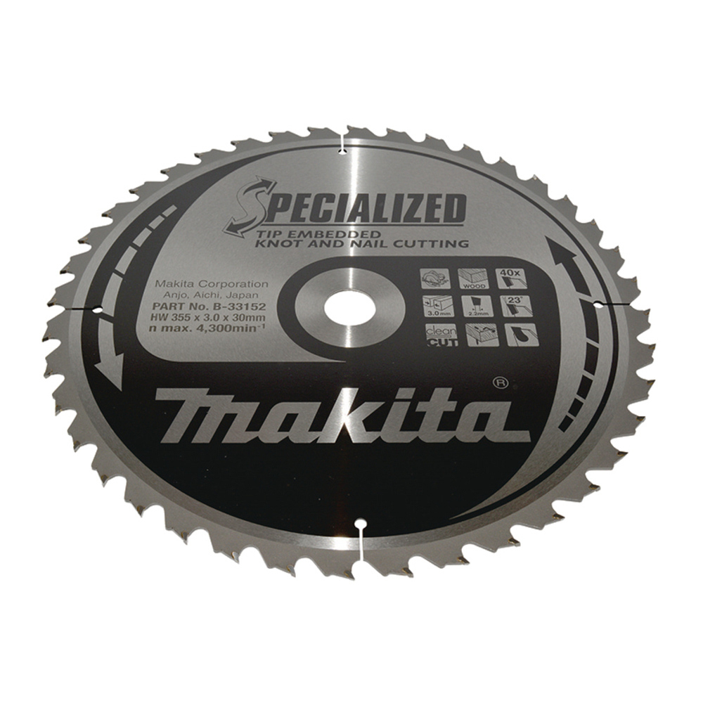 LAM TCT PO 355/30/40 BOISCLOU+ - MAKITA - B-33152