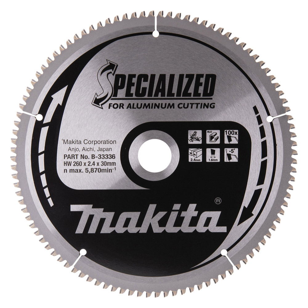 LAM TCT ST 260/30/100 SPE ALU - MAKITA - B-33336