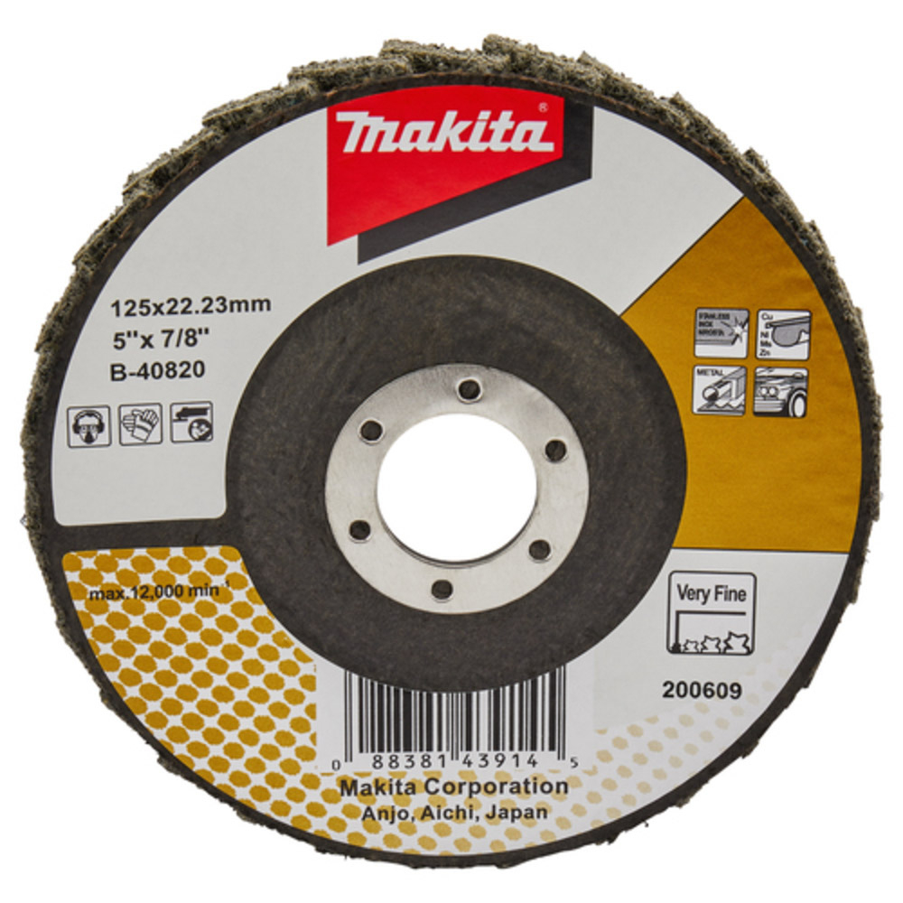 MULTI-DISC 125 FINITION - MAKITA - B-40820
