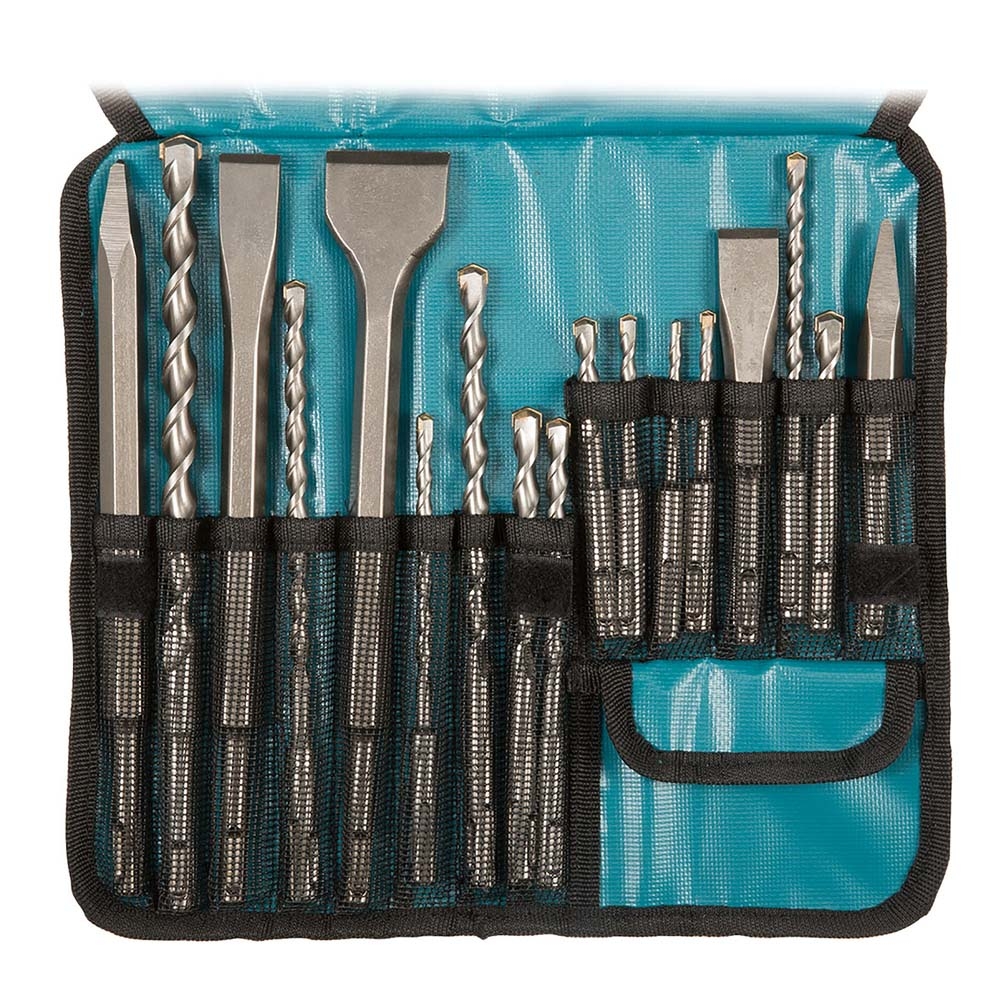 SACOCHE TEXTILE SDS-PLUS (17 PCS) MAKITA - D53073