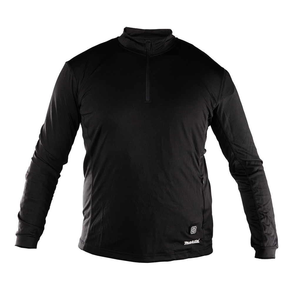 Sweat chauffant col zippé avec adaptateur LXT taille M - MAKITA - DCX201CM