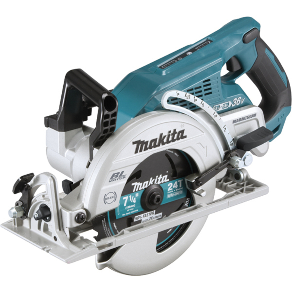 Scie circulaire 36 V => 2 x 18 V Li-Ion LXT Diam. 185 mm Produit seul - MAKITA - DRS780Z