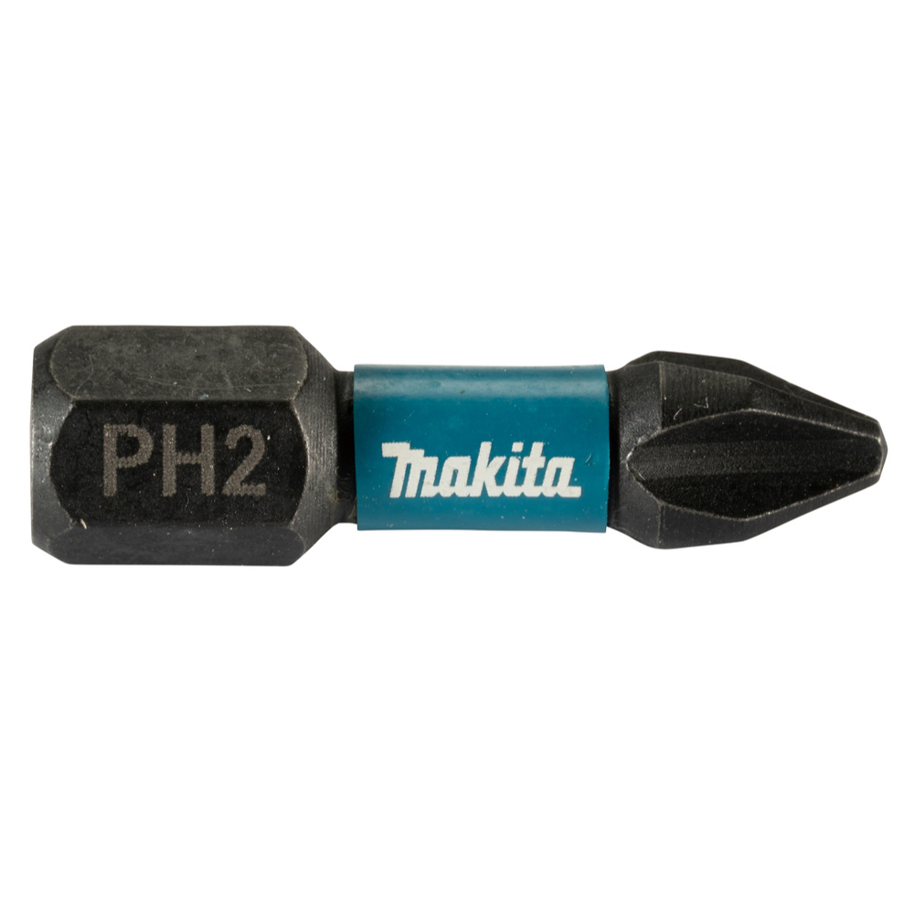 PACK IMPACT BLACK PH2 25MM 25PCS X12 - MAKITA - E-12360-12