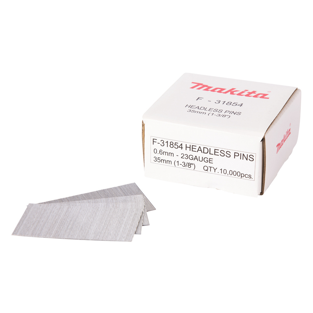 CLOUS FINETTES 23GA 35MM 10000 PCS - MAKITA - F-31854