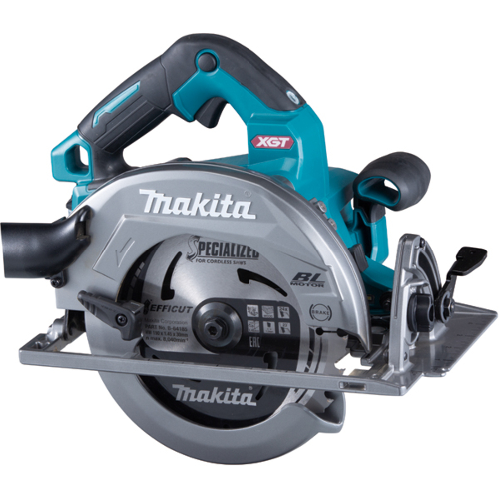 Scie circulaire 40 V max Li-Ion XGT Diam. 190 mm Produit seul - MAKITA - HS004GZ03
