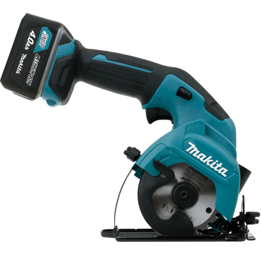 Scie circulaire 10,8 V Li-Ion 4 Ah CXT D85 mm - MAKITA - HS301DSMJ