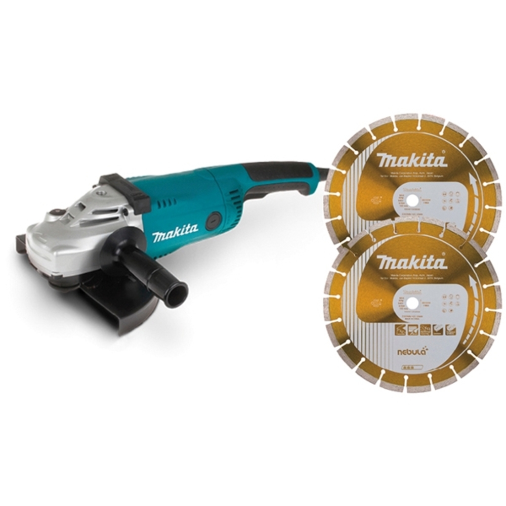 MEULEUSE MAKITA Ø 230 MM 2200 W ( KIT D'ACCESSOIRES) - LOT0131