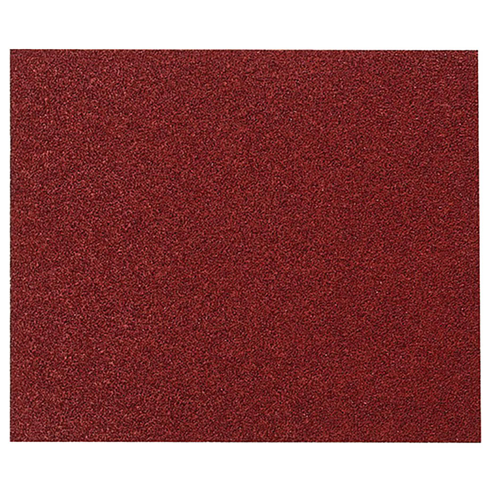 10 FEUILLES RECTANGULAIRES ABRASIVES 114X140 MM GRAIN 180 - MAKITA - P-36413