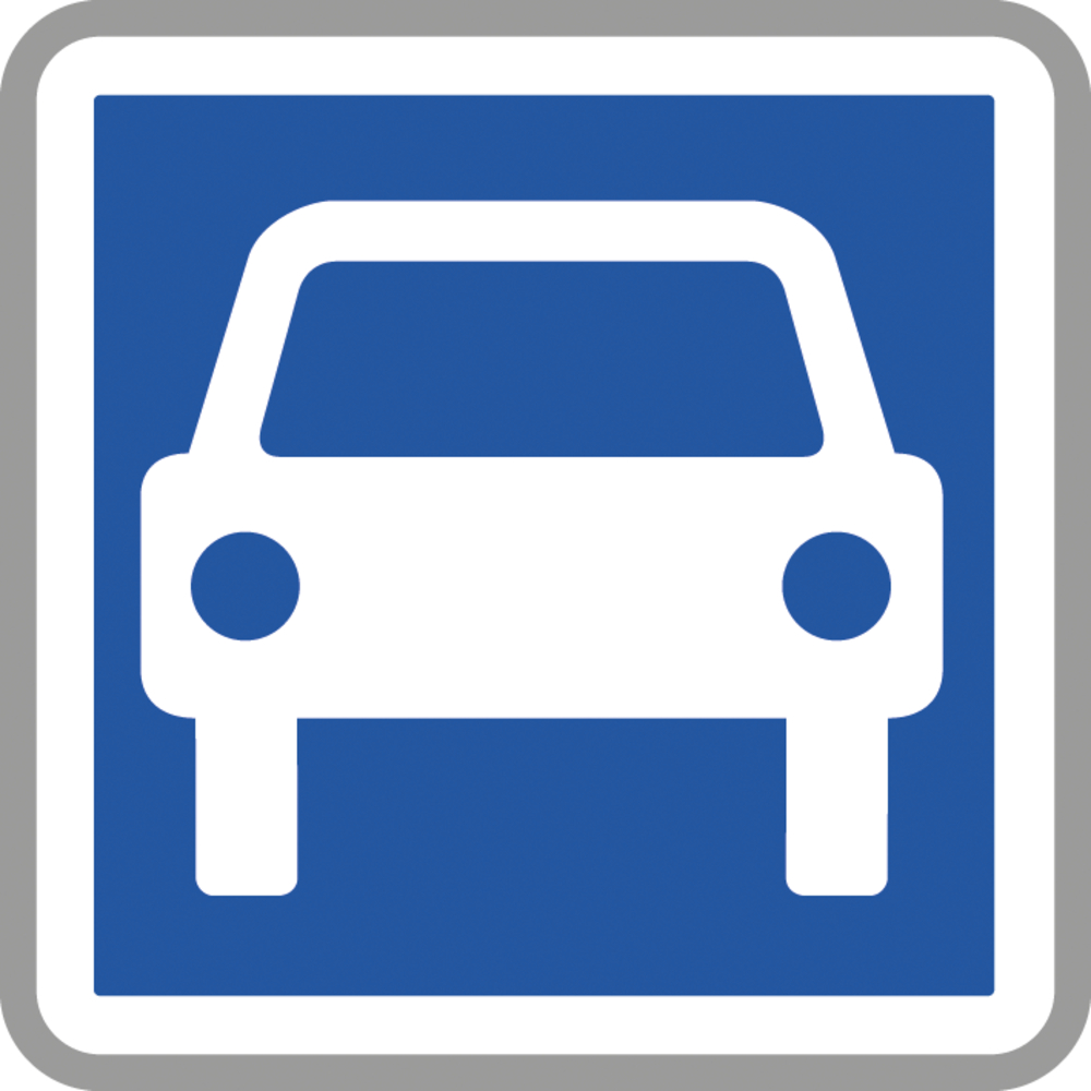 Panneau carré accès réglementé 900 Ecolign C107 cl2 - NADIA SIGNALISATION - CAR900E2C107