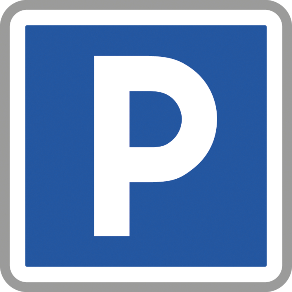Panneau carré stationnement 900 Ecolign cl2 - NADIA SIGNALISATION - CAR900E2C1a