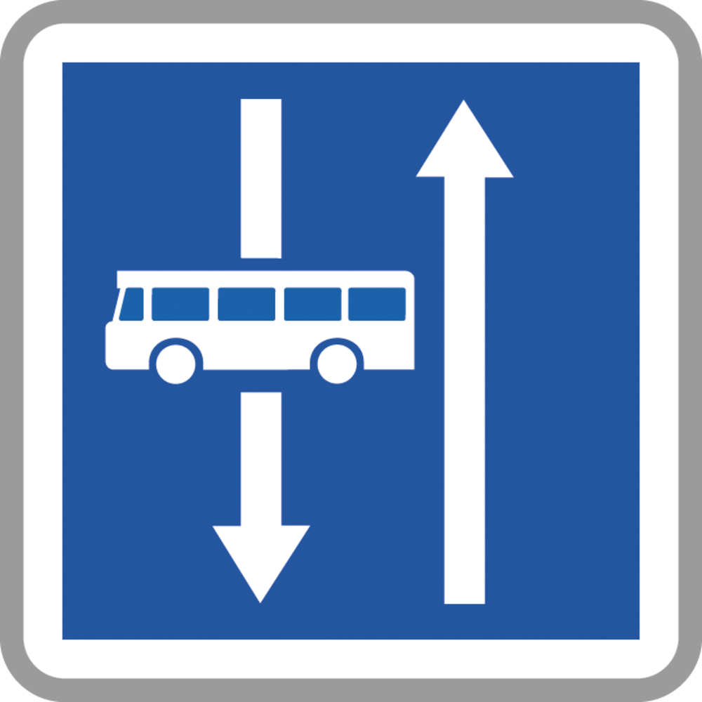 Panneau carré circulation conditions particulières 900 Ecolign C24aex4 cl2 - NADIA SIGNALISATION - CAR900E2C24aex4