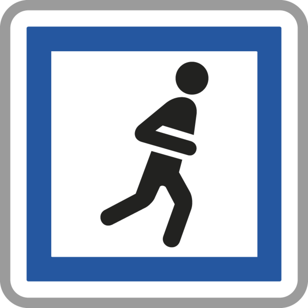 Panneau carré Point de détente 900 CE27 cl2 - NADIA SIGNALISATION - CAR900E2CE27