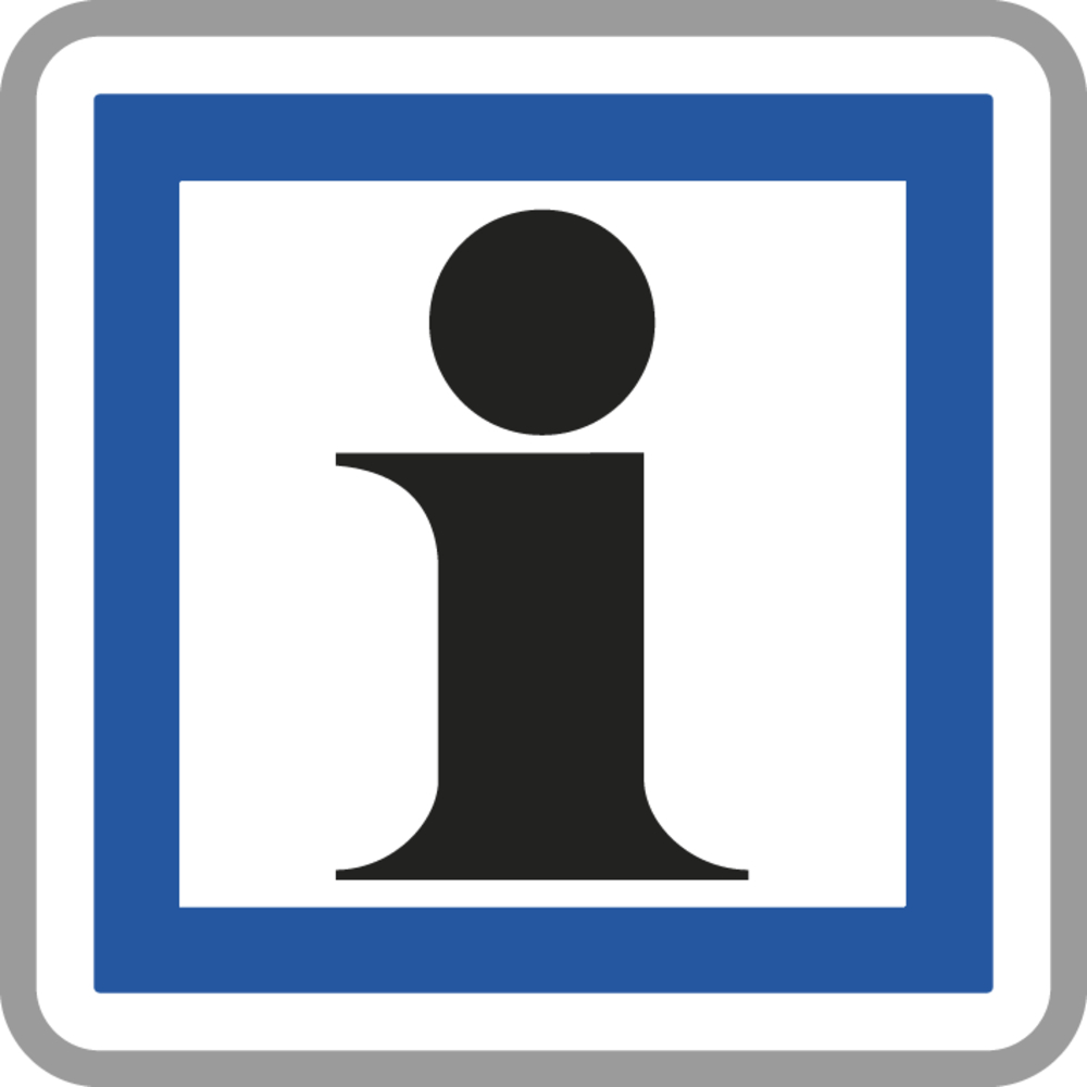 Panneau carré Informations Touristiques CE3a 900 Ecolign cl2 - NADIA SIGNALISATION - CAR900E2CE3a