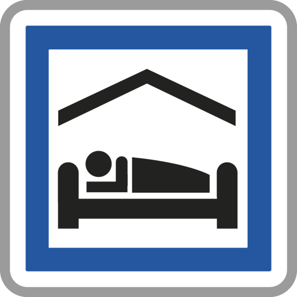 Panneau carré Chambre d'hôtes ou gîte 900 Ecolign CE5b cl2 - NADIA SIGNALISATION - CAR900E2CE5b