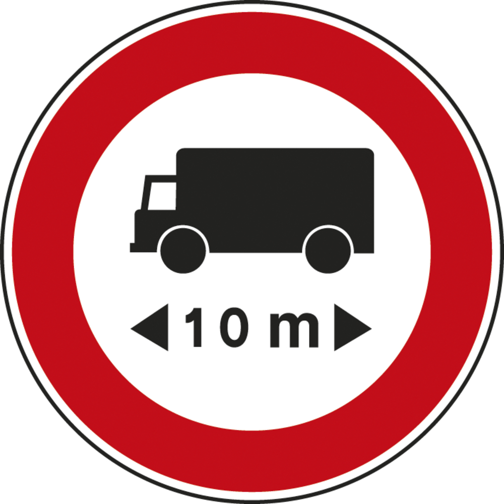 Panneau disque accès interdit véhicules dimensions 450 B10a cl1 - NADIA SIGNALISATION - DIS450E1B10a