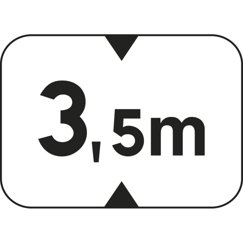Panneau rectangulaire Panonceaux de catégories 1000x300 M4v cl2 - NADIA SIGNALISATION - PNC1X0,3E2M4v