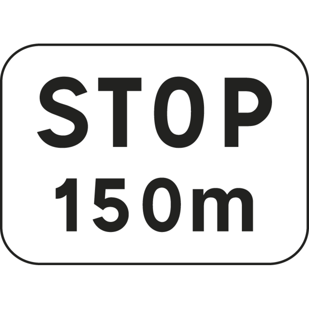 Panonceau STOP 1000x300 Ecolign M5 cl2 - NADIA SIGNALISATION - PNC1X0,3E2M5
