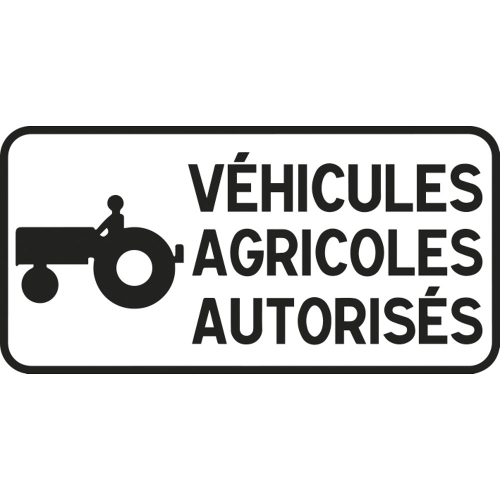 Panneau signalisation dérogation/prescription 500x150 Ecolign M11a cl1 - NADIA SIGNALISATION - PNC5001501M11a