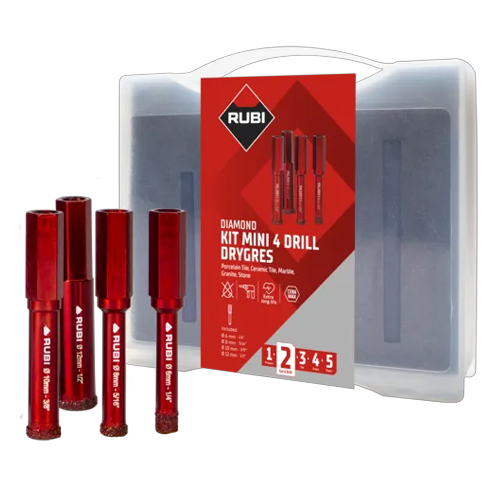Kit MINI DRYGRES 4DRILL RUBI - 05939