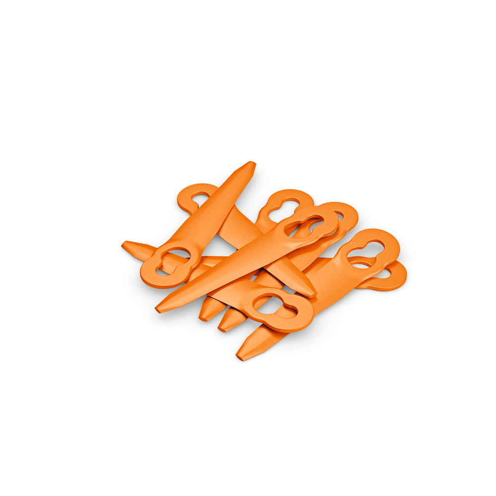Jeu 8 couteaux pour Polycut 2-2 orange 76549 - STIHL - 40080071000