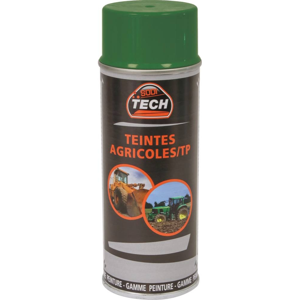 Peinture teinte « agricole » - aérosol 400ml - Lot de 6 - SODITECH - 03800.06