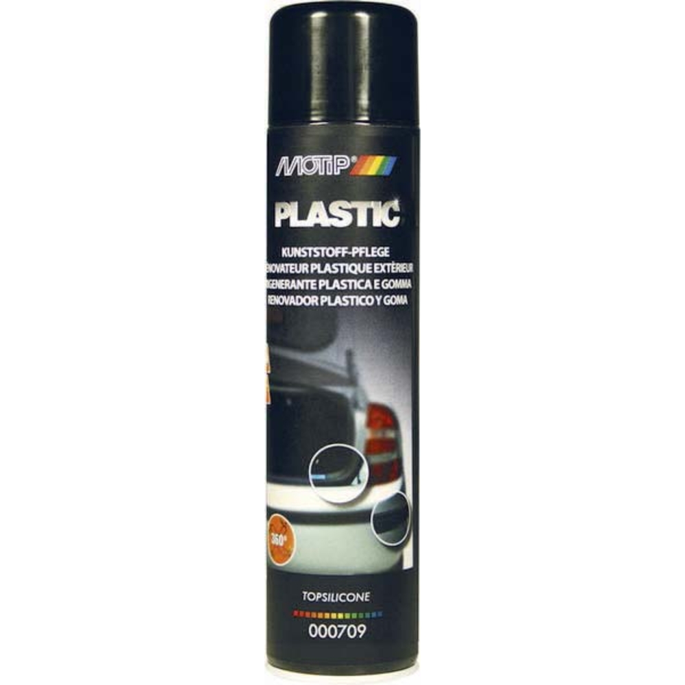 Aerosol renovateur plastique exterieur 600ml MOTIP - 03916