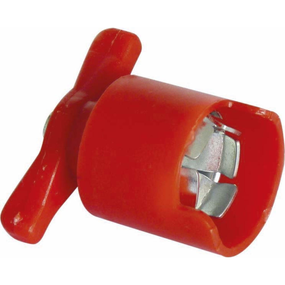 25 robinets de batterie rouge + - 04116