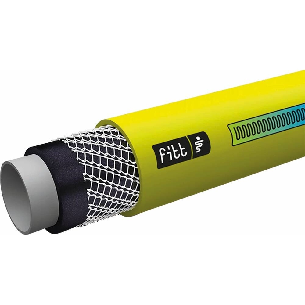 TUYAU D'ARROSAGE RENFORCE PROFESSIONNEL D.15MM - 50M - FITT - 06034