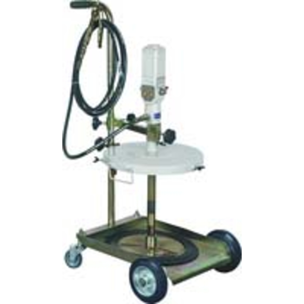 Ensemble pompe pneumatique pour graisse 50/60 kg tuyau 10m avec chariot DRAKKAR EQUIPEMENT - 07130