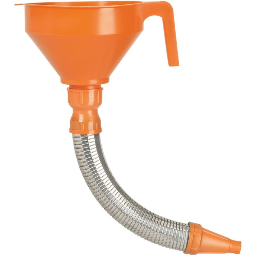 Entonnoir droit avec flexible métallique diamètre 16 cm SODILUB - 10352