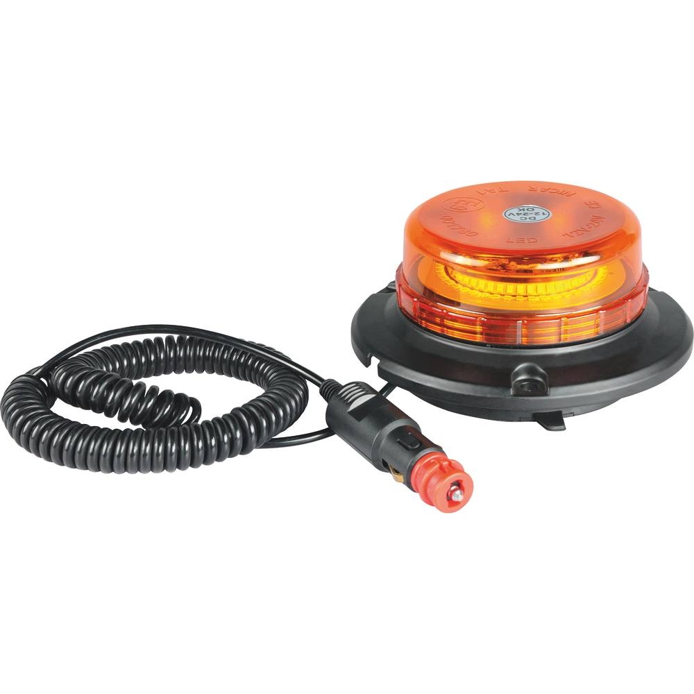 Gyrophare LED extra plat 12/24V double flash magnétique SODIFLASH - 16312
