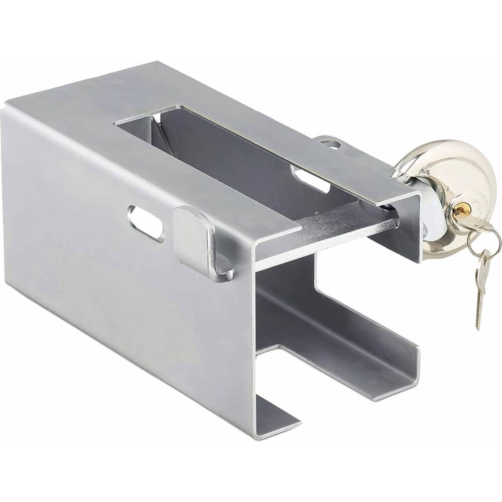 Antivol de remorque stationnée avec cadenas - type cage - 17525