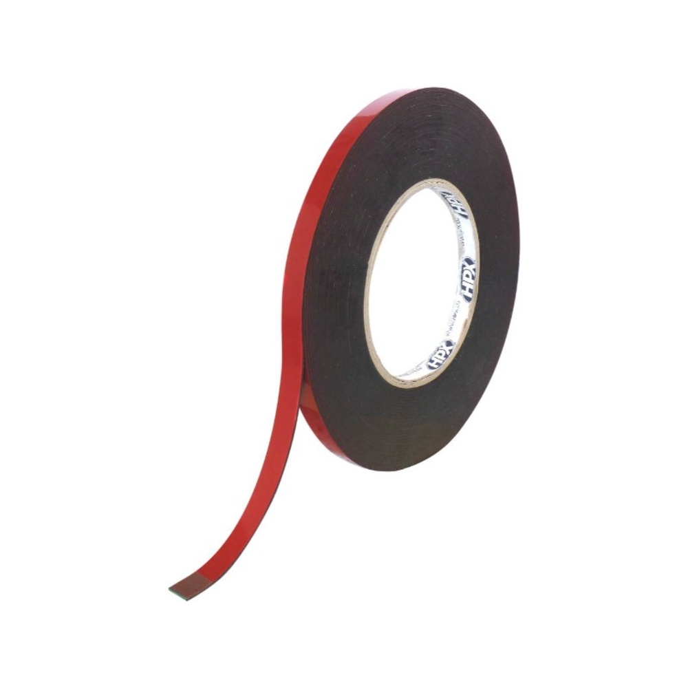 Ruban hsa double face anthracite 9mm 10m HPX - 20474