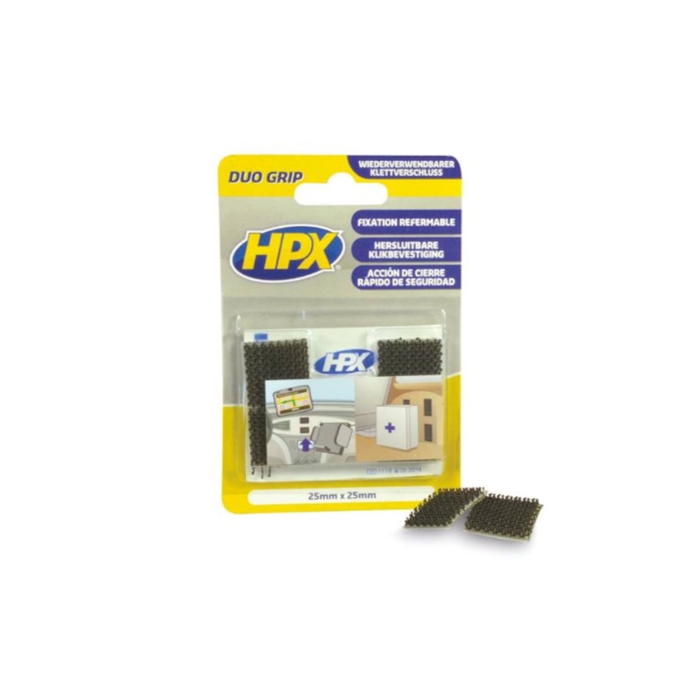 Pad fixation a clip reajustable 25mmx25mm HPX - 20538