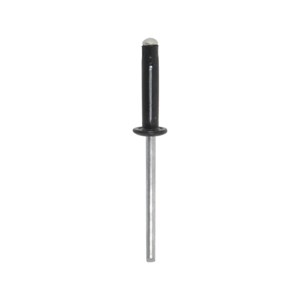 Lot 100 rivets petale 4x18 noir special immatriculation - 23920100