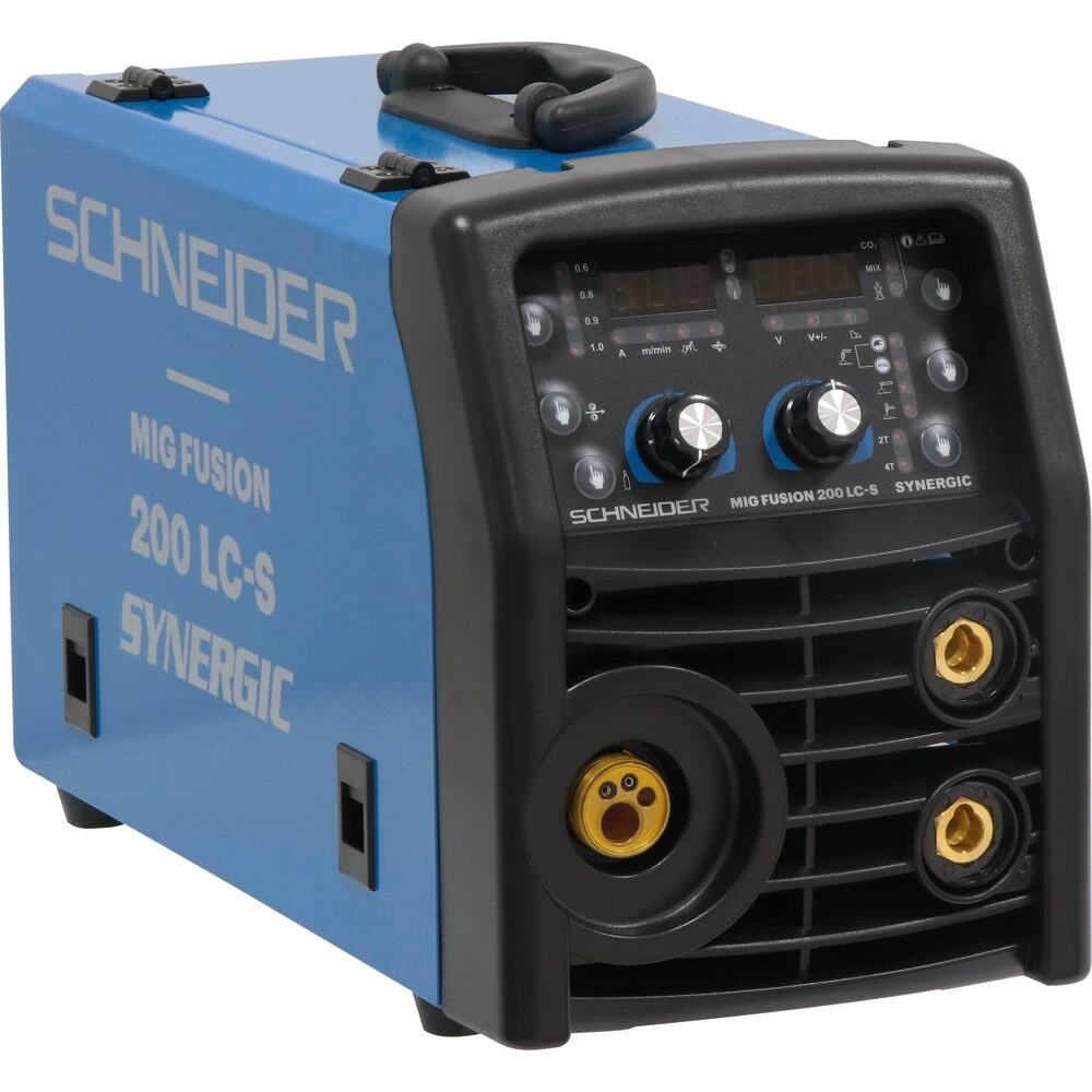 Poste à souder inverter MIG MAG/MMA/TIG LIFT 230V MIG fusion 200 LC-S - SCHNEIDER SOUDURE - 50477