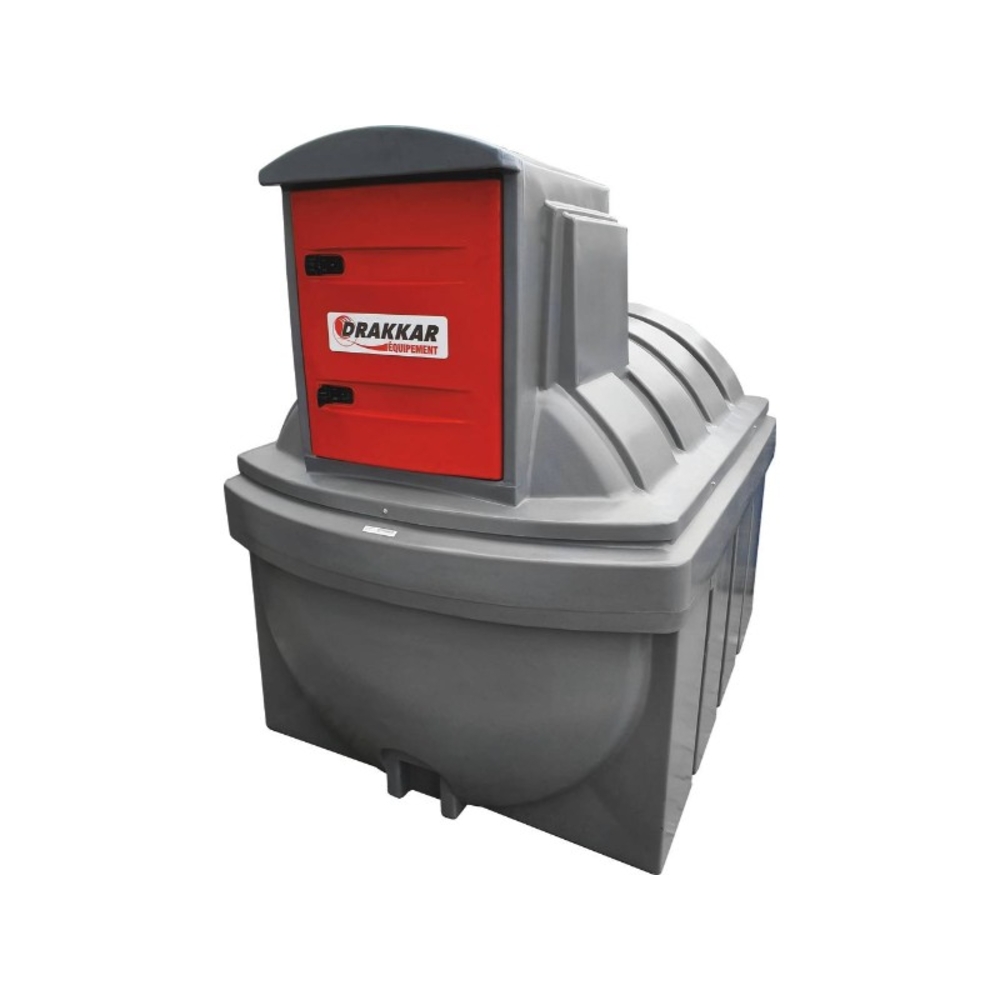 Cuve de stockage DRAKKAR fuel PEHD double paroi 2500L - 56020