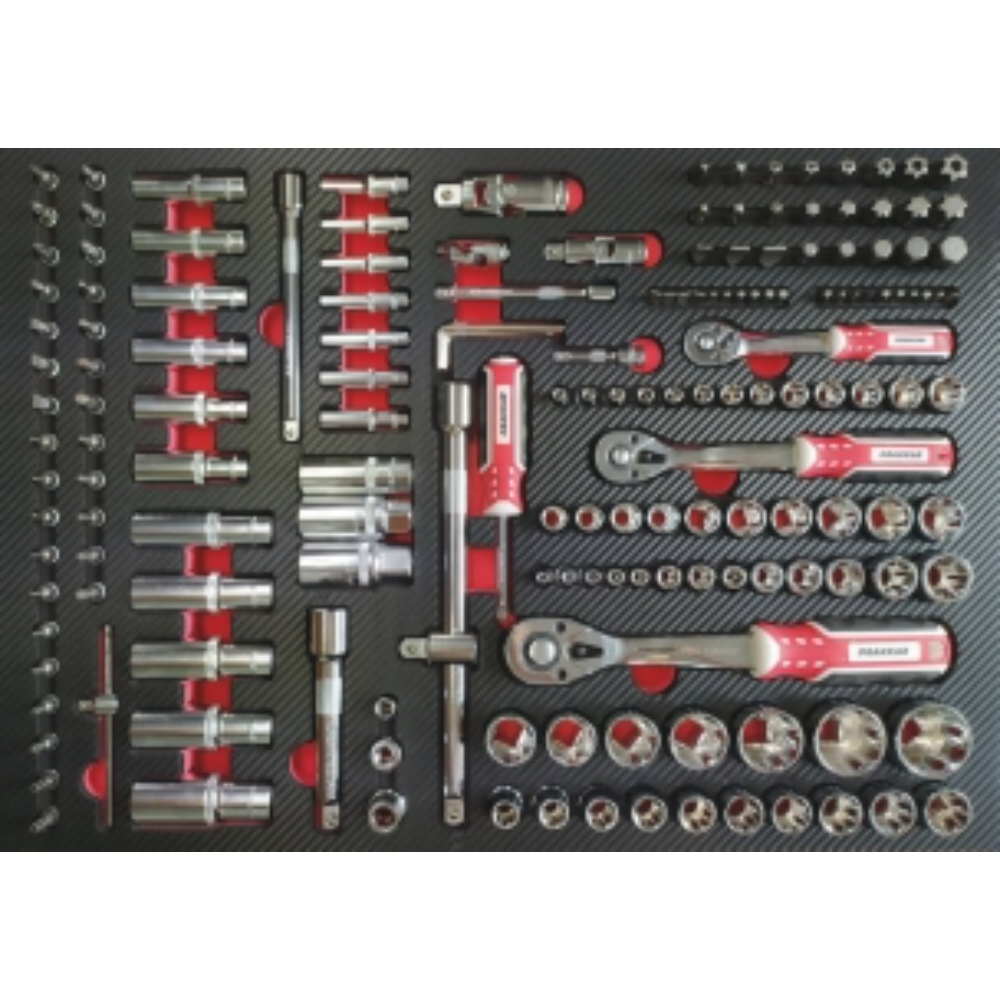 MODULE MOUSSE FINITION CARBONE DOUILLES 1/4