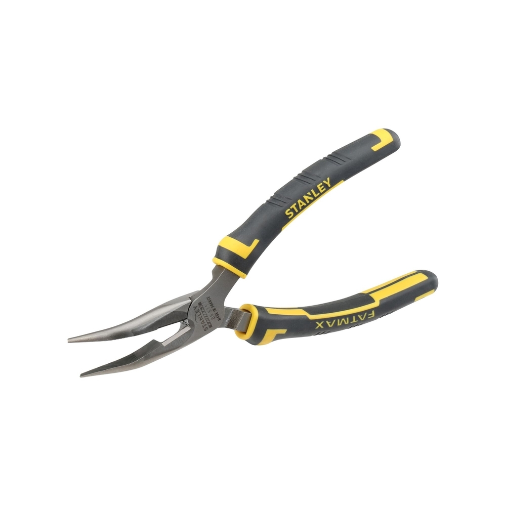 Pince à becs 1/2 ronds longs coudés 160 mm - Fatmax - 0-89-871 - STANLEY FATMAX