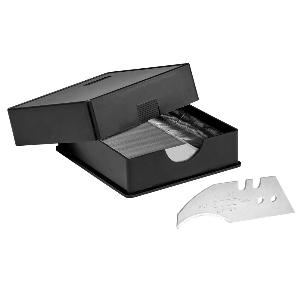 Lame de couteau concave 5192 - boite 100 lames - 1-11-952