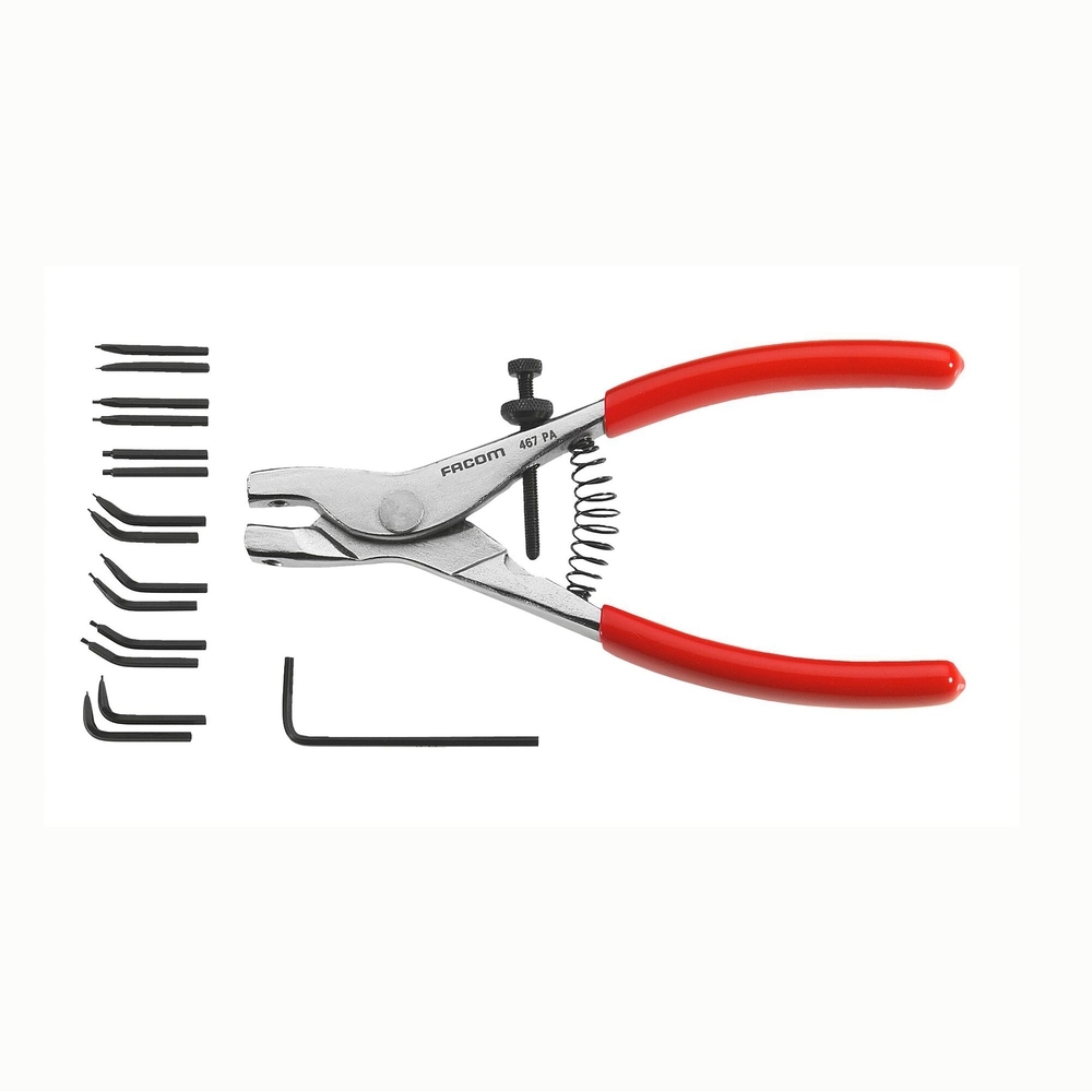 Becs de rechange à 90° pour pinces circlips 467 et 469 12-25 mm - FACOM - 470.E7