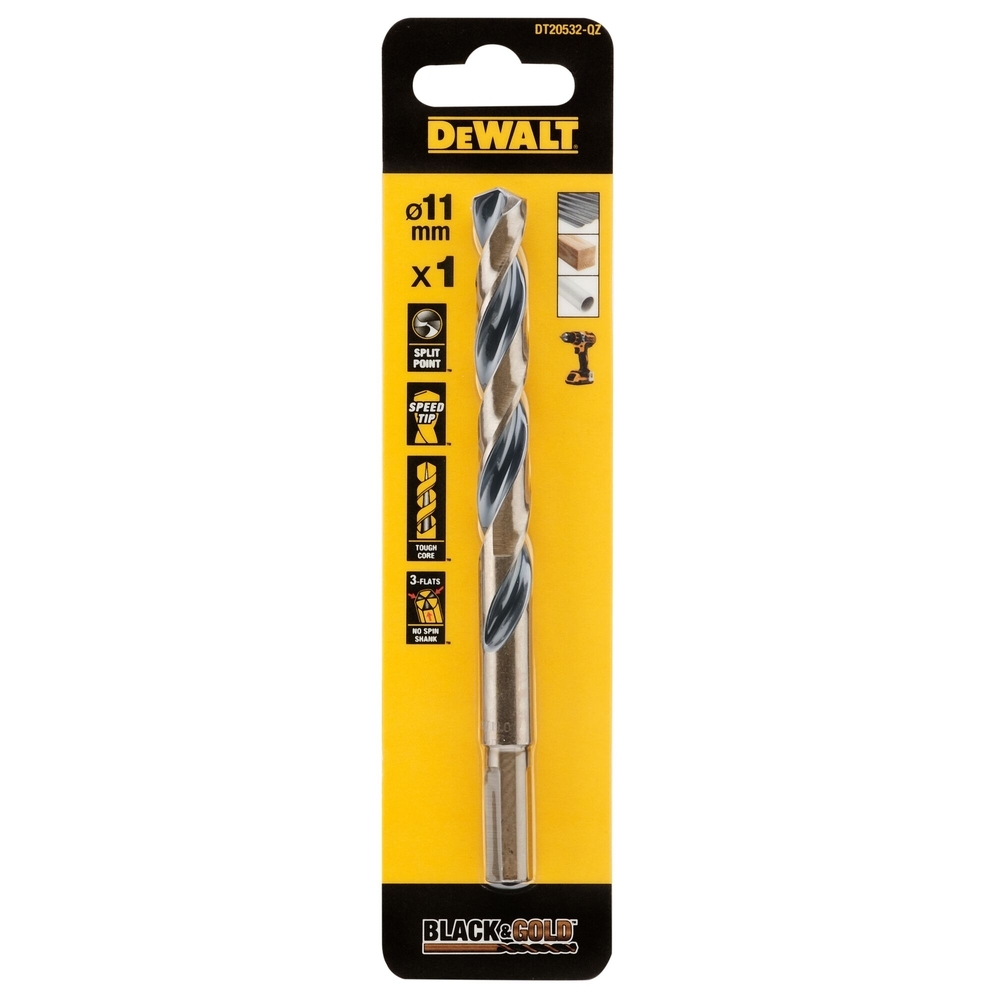 Foret HSS-G 11 x 94 x 142 mm - DT20532-QZ - DEWALT