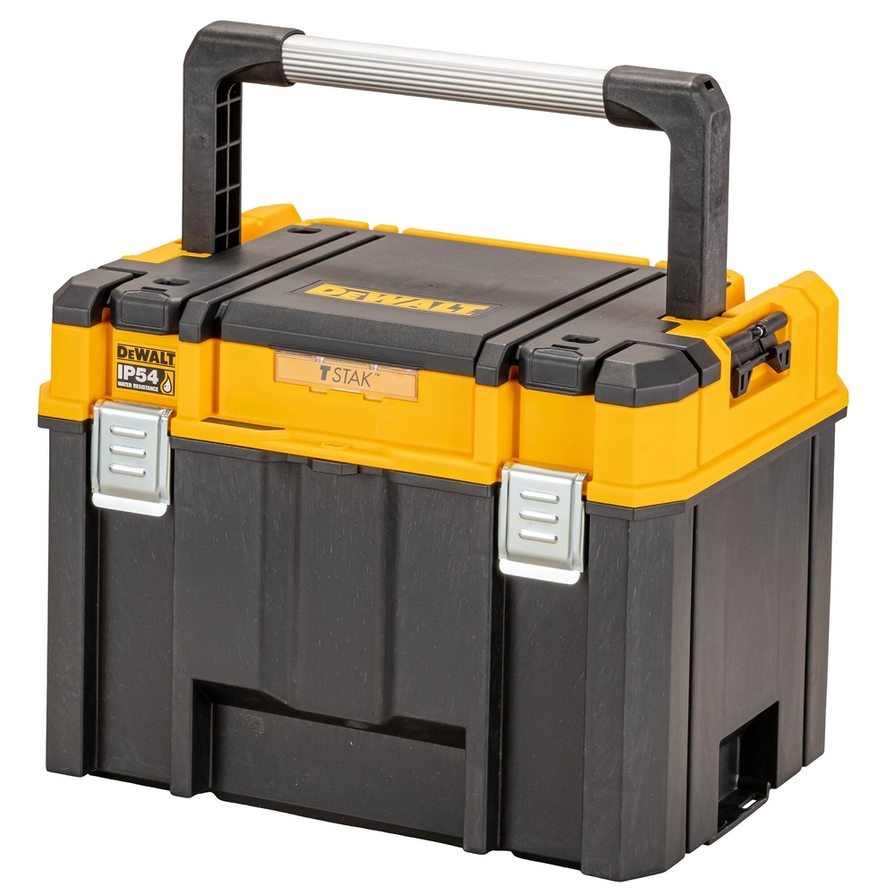 Coffret TSTAK IP54 - grande contenance avec organiseur et longue poignée - DWST83343-1 - DEWALT