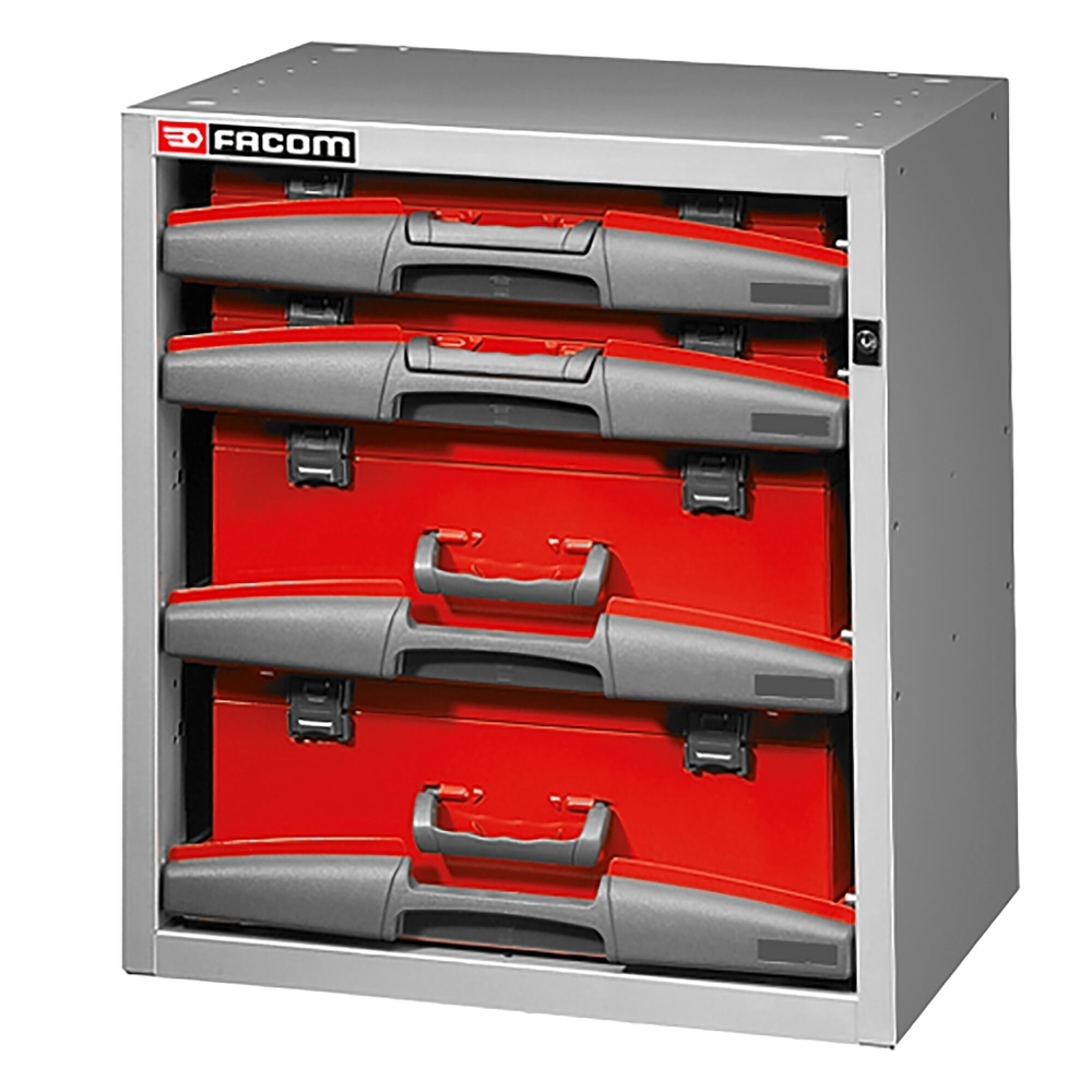 Caisson haut avec 4 mallettes à emporter - FACOM - F50000023