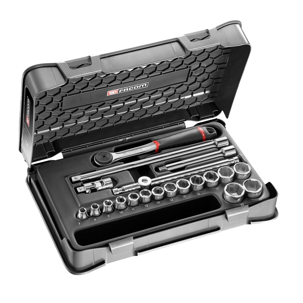 Coffret 20 douilles 3/8