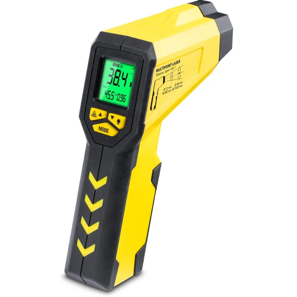 Thermomètre infrarouge / pyromètre à laser multipoints TROTEC - TP 7